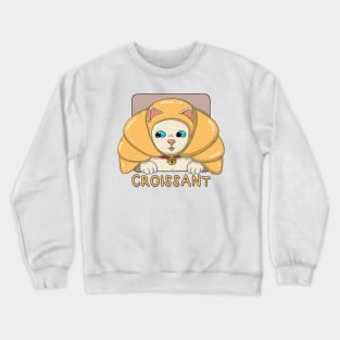 Croissant Neko Crewneck Sweatshirt